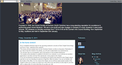 Desktop Screenshot of choralsocietydurham.blogspot.com