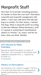 Mobile Screenshot of nonprofitstuff.blogspot.com