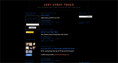 Desktop Screenshot of just-cheat-tools.blogspot.com