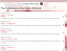Tablet Screenshot of confessions-of-an-indian-girlfriend.blogspot.com