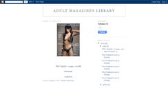 Desktop Screenshot of adultmaglibrary.blogspot.com