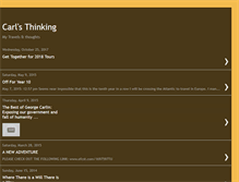 Tablet Screenshot of carlsthinking.blogspot.com