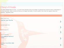 Tablet Screenshot of classysfreeebooks.blogspot.com