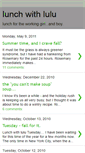 Mobile Screenshot of lunchwithlulub.blogspot.com