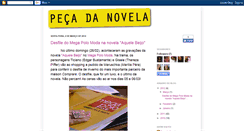 Desktop Screenshot of pecadanovela.blogspot.com