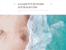 Tablet Screenshot of guide-australie-blog.blogspot.com