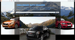 Desktop Screenshot of chilliwackautodealer.blogspot.com