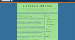 Desktop Screenshot of elderkyleandrews.blogspot.com