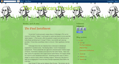 Desktop Screenshot of americanprezzzzz.blogspot.com