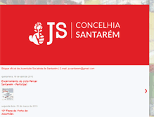 Tablet Screenshot of js-santarem.blogspot.com