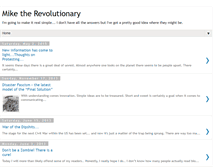 Tablet Screenshot of miketherevolutionary.blogspot.com