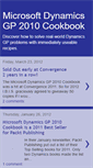 Mobile Screenshot of dynamicsgpcookbook.blogspot.com