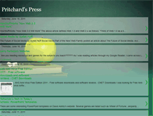 Tablet Screenshot of pritchardspress.blogspot.com