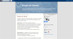 Desktop Screenshot of blogaodaodonto.blogspot.com