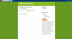 Desktop Screenshot of gilssciencexperience.blogspot.com