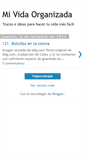Mobile Screenshot of mividaorganizada.blogspot.com