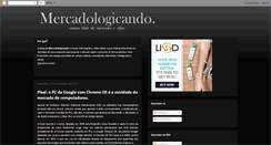 Desktop Screenshot of mercadologicando.blogspot.com