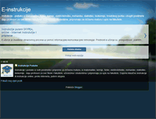 Tablet Screenshot of e-instrukcije-hr.blogspot.com