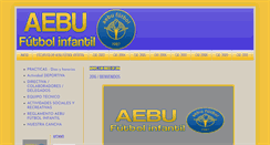 Desktop Screenshot of futbolinfantilaebu.blogspot.com