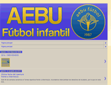 Tablet Screenshot of futbolinfantilaebu.blogspot.com