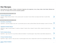 Tablet Screenshot of hotfoodrecipes.blogspot.com