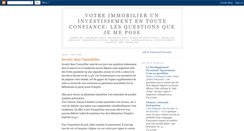 Desktop Screenshot of immobilier-particulier-neuf.blogspot.com