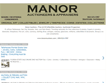 Tablet Screenshot of manorauctions.blogspot.com