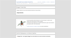 Desktop Screenshot of bloggersinek.blogspot.com