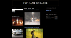 Desktop Screenshot of pafbadaber.blogspot.com