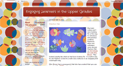 Desktop Screenshot of engaginglearnersinuppergrades.blogspot.com