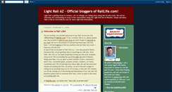 Desktop Screenshot of lightrailaz.blogspot.com