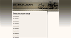 Desktop Screenshot of mundodestinos.blogspot.com