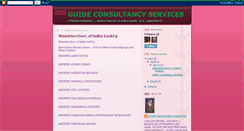 Desktop Screenshot of guideconsultancy.blogspot.com