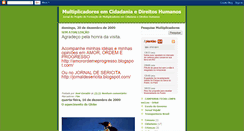 Desktop Screenshot of multiplicadoresemcidadania.blogspot.com