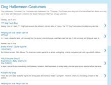 Tablet Screenshot of doghalloweelcostumes4fun.blogspot.com