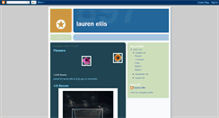 Desktop Screenshot of laurenellis14.blogspot.com