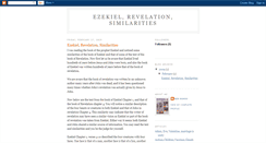 Desktop Screenshot of ezekielrevelation.blogspot.com