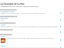 Tablet Screenshot of lafarandoledelapaix.blogspot.com