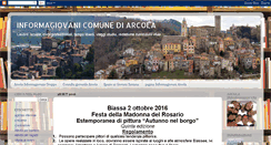 Desktop Screenshot of informagiovanicomunediarcola.blogspot.com