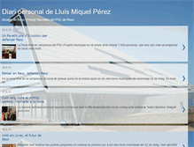 Tablet Screenshot of lluismiquelperez.blogspot.com