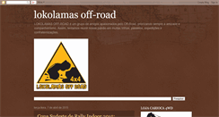 Desktop Screenshot of lokolamasoffroad.blogspot.com