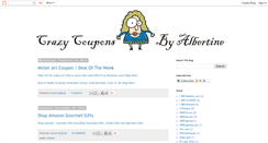 Desktop Screenshot of crazycoupons-albertine.blogspot.com