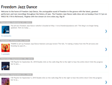 Tablet Screenshot of freedomjazz.blogspot.com