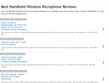 Tablet Screenshot of best-handheld-wireless-microphones.blogspot.com