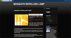 Desktop Screenshot of mosquitorepelling.blogspot.com