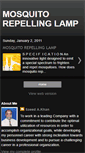 Mobile Screenshot of mosquitorepelling.blogspot.com