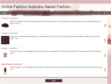 Tablet Screenshot of onlinefashionau.blogspot.com