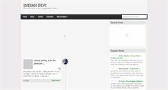 Desktop Screenshot of indiadevi.blogspot.com
