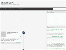Tablet Screenshot of indiadevi.blogspot.com