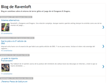 Tablet Screenshot of blogravenloft.blogspot.com